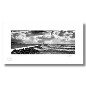 Great South Wall Poolbeg Lighthouse, Dublin Bay | Signature Print | Patrick Donald
