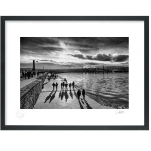 Dun Laoghaire Harbour Walk | Signature Print | Patrick Donald