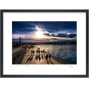 Dun Laoghaire Harbour Walk | Signature Print | Patrick Donald