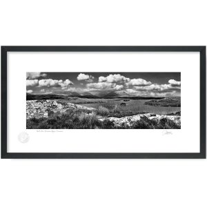 Twelve Bens Mountain Range, Connemara | Framed Print | Patrick Donald