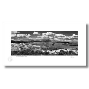 Twelve Bens Mountain Range, Connemara | Framed Print | Patrick Donald