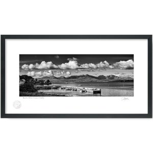 Roundstone Harbour, Twelve Bens, Connemara | Framed Print | Patrick Donald