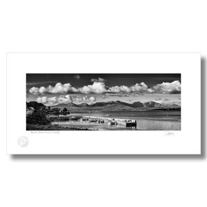 Roundstone Harbour, Twelve Bens, Connemara | Framed Print | Patrick Donald