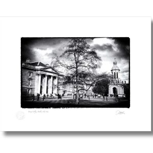 Trinity College Dublin, Film Noir | Signature Print | Patrick Donald