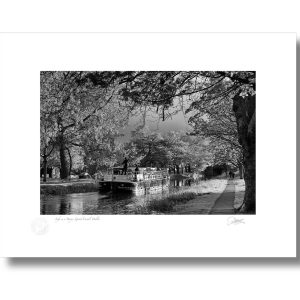 Life on a Barge, Grand Canal Dublin | Signature Print | Patrick Donald
