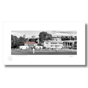 TCD Cricket Pitch & Pavilion | Signature Print | Patrick Donald