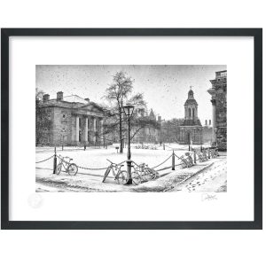 Trinity College Dublin, Winter Scene | Signature Print | Patrick Donald Trinity College Dublin, Winter Scene | Signature Print | Patrick Donald