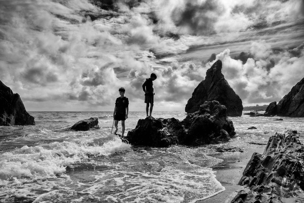 Black and White Photography on Fathers Day
