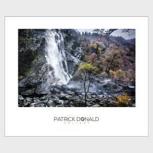 Powerscourt Waterfall, Co Wicklow | Poster | Patrick Donald